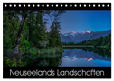 Neuseelands Landschaften (Tischkalender 2025 DIN A5 quer), CALVENDO Monatskalender