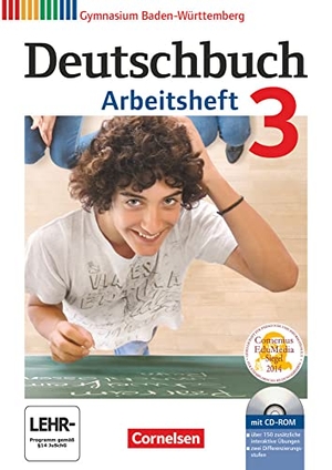 Fingerhut, Armin / Fischer, Christoph et al. Deutschbuch Gymnasium 3: 7. Schuljahr. Arbeitsheft mit Lösungen und Übungs-CD-ROM. Baden-Württemberg. Cornelsen Verlag GmbH, 2014.