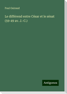 Le différend entre César et le sénat (59-49 av. J.-C.)