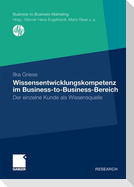 Wissensentwicklungskompetenz im Business-to-Business-Bereich