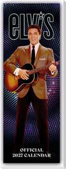 Elvis 2027 - Slimline-Kalender