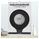 Industrieästhetik in Schwarz-Weiss (hochwertiger Premium Wandkalender 2024 DIN A2 hoch), Kunstdruck in Hochglanz