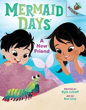 Lukoff, Kyle. A New Friend: An Acorn Book (Mermaid Days #3). Scholastic Inc., 2023.