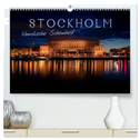 Stockholm - Nordische Schönheit (hochwertiger Premium Wandkalender 2024 DIN A2 quer), Kunstdruck in Hochglanz