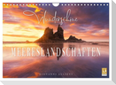 Wunderschöne Meereslandschaften (Wandkalender 2024 DIN A4 quer), CALVENDO Monatskalender