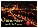 Amsterdam - Venedig des Nordens (Wandkalender 2025 DIN A2 quer), CALVENDO Monatskalender