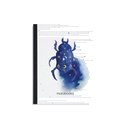 matabooks - Nachhaltiges A6 Notizbuch/Skizzenbuch/Tagebuch/Bullet Journal/Schreibheft aus Graspapier - Samenbuch Farbe: Nova Mystic Blue