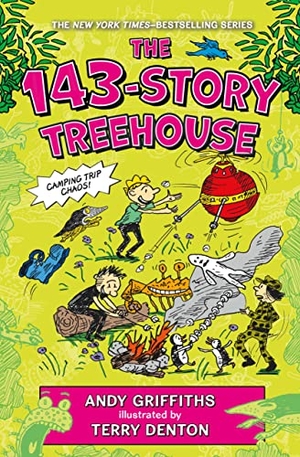 Griffiths, Andy. The 143-Story Treehouse - Camping Trip Chaos!. Square Fish, 2024.