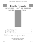 Earth Spirits. Notations on AI Animism