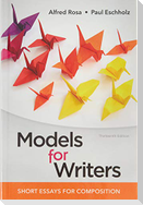 Models for Writers, High School Edition 13e & Documenting Sources in APA Style: 2020 Update