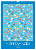 MUSTERMACKE (Wandkalender 2025 DIN A2 hoch), CALVENDO Monatskalender