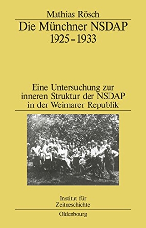 Rösch, Mathias. Die Münchner NSDAP 1925¿1933 - Eine Untersuchung zur inneren Struktur der NSDAP in der Weimarer Republik. De Gruyter Oldenbourg, 2002.