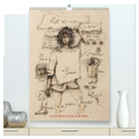 Italienisch Lernen in Bildern (hochwertiger Premium Wandkalender 2024 DIN A2 hoch), Kunstdruck in Hochglanz