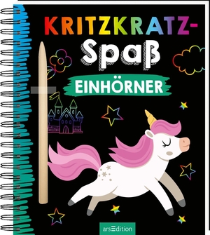 Kritzkratz-Spaß Einhörner. Ars Edition GmbH, 2026.