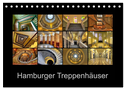 Hamburger Treppenhäuser (Tischkalender 2024 DIN A5 quer), CALVENDO Monatskalender