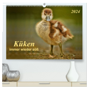 Küken - immer wieder süß (hochwertiger Premium Wandkalender 2024 DIN A2 quer), Kunstdruck in Hochglanz