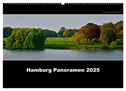 Hamburg Panoramen 2025 (Wandkalender 2025 DIN A2 quer), CALVENDO Monatskalender