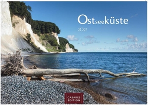 Ostseeküste Kalender 2027 - Wandkalender | Fotokalender Deutschland 35x50cm |mit maritimen Fotomotiven - Strände, Leuchttürme, Küstenlandschaften im Jahreslauf. Casares Fine Art Edition, 2026.