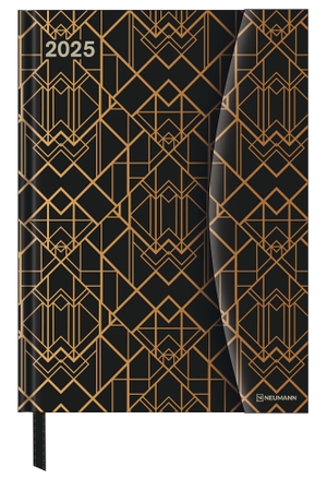 Neumann (Hrsg.). Art Deco 2025 - Diary - Buchkalender - Taschenkalender - 16x22 - Magneto Diary. Neumann Verlage GmbH & Co, 2024.