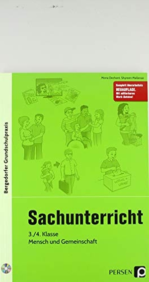 Dechant, Mona / Shyreen Mallanao. Sachunterricht, 3./4. Klasse, Mensch und Gemeinschaft - 3. und 4. Klasse. Persen Verlag i.d. AAP, 2018.