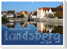Komm mit nach Landsberg am Lech (Wandkalender 2025 DIN A2 quer), CALVENDO Monatskalender