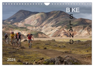 Faltermaier, Franz. BIKE ISLAND (Wandkalender 2024 DIN A4 quer), CALVENDO Monatskalender - Mountainbike auf Island. Calvendo Verlag, 2023.