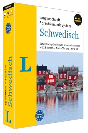 Langenscheidt Schwedisch mit System - Schwedisch gründlich und systematisch lernen. Mit 2 Büchern, 3 Audio-CDs, 1 MP3-CD und MP3-Download. Langenscheidt bei PONS, 2025.