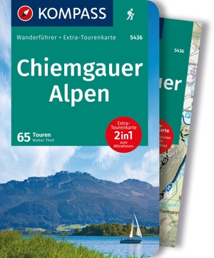 Theil, Walter. KOMPASS Wanderführer Chiemgauer Alpen, 65 Touren mit Extra-Tourenkarte - GPS-Daten zum Download. Kompass Karten GmbH, 2023.