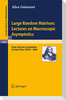 Large Random Matrices: Lectures on Macroscopic Asymptotics