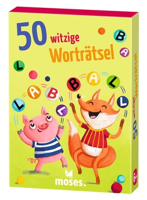 Berger, Nicola. 50 witzige Worträtsel. moses. Verlag GmbH, 2025.