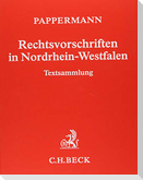 Rechtsvorschriften in Nordrhein-Westfalen (mit Fortsetzungsnotierung) inkl. 118. Ergänzungslieferung