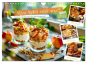Alles Apfel oder was?! - Köstliche Apfelgerichte für jede Gelegenheit! (Wandkalender 2025 DIN A4 quer), CALVENDO Monatskalender