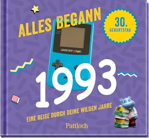 Pattloch Verlag (Hrsg.). Alles begann 1993 - Eine Reise durch deine wilden Jahre.  | Jahrgang 1993: Originelles Geschenk zum 30. Geburtstag. Pattloch Geschenkbuch, 2022.