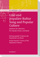 Lied und populäre Kultur / Song and Popular Culture