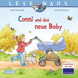 Schneider, Liane. LESEMAUS 118: Conni und das neue Baby - Liebenswertes Bilderbuch über Geschwisterchen für Kinder ab 3. Carlsen Verlag GmbH, 2023.