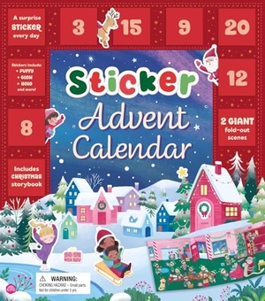 Igloobooks. Sticker Advent Calendar - A Sticker Surprise Every Day with 3 Types of Stickers, Fold-Out Scene to Decorate, and Christmas Storybook. Igloo Books, 2026.