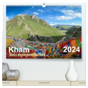 Kham - Tibets abgelegenes Hochland (hochwertiger Premium Wandkalender 2024 DIN A2 quer), Kunstdruck in Hochglanz