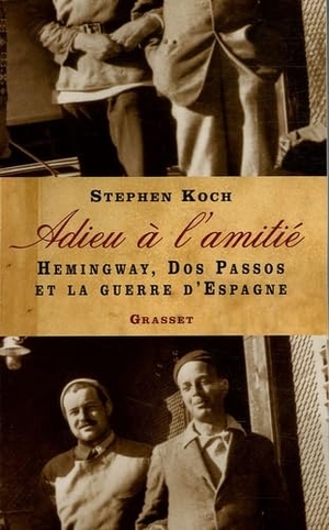 Koch-S. Adieu A L Amitie. Editions Grasset, 2020.