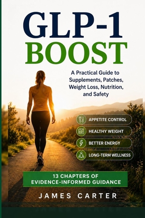 Brooks, Nathan / Reed, Michael et al. Glp-1 Boost - A Practical Guide to Supplements, Patches, Weight Loss, Nutrition, and Safety. Amazon Digital Services LLC - Kdp, 2026.