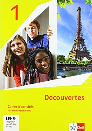 Découvertes 1. Ausgabe 1. oder 2. Fremdsprache. Cahier d'activités mit Mediensammlung 1. Lernjahr. Klett Ernst /Schulbuch, 2020.