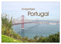 Einzigartiges Portugal (Wandkalender 2024 DIN A2 quer), CALVENDO Monatskalender