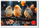 Vögel Alltag (Wandkalender 2025 DIN A4 quer), CALVENDO Monatskalender