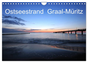 Ostseestrand Graal-Müritz (Wandkalender 2024 DIN A4 quer), CALVENDO Monatskalender