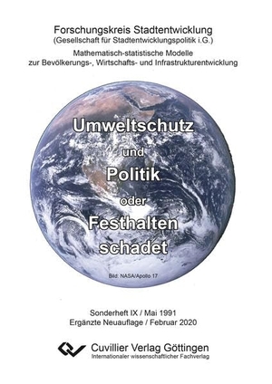 Marquardt, Karlheinz (Hrsg.). Umweltschutz und Politik oder Festhalten schadet. Cuvillier, 2020.
