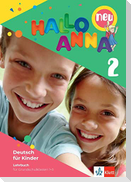 Hallo Anna 2 neu.  Lehrbuch mit 2 Audio-CDs