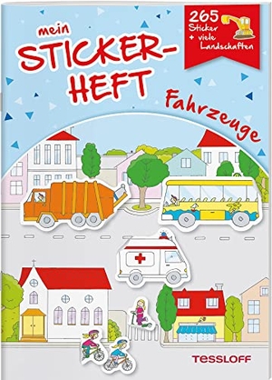 Kiefmann, Elisabeth. Mein Stickerheft. Fahrzeuge - Mit 265 Stickern!. Tessloff Verlag, 2022.