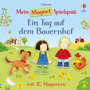 Taplin, Sam. Mein Magnet-Spielspaß: Ein Tag auf dem Bauernhof - Buch mit magnetischen Seiten sowie 10 Magneten in Form von Menschen und Tieren - für Kinder ab 3 Jahren. Usborne Verlag, 2026.
