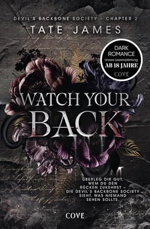 James, Tate. Watch Your Back (Devil's Backbone Society 2) - Packende Fortsetzung der Dark Why Choose Romance ab 18 Jahre. Carlsen Verlag GmbH, 2026.