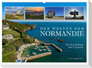 Der Westen der Normandie ¿ An den Küsten des Cotentin (Wandkalender 2024 DIN A2 quer), CALVENDO Monatskalender