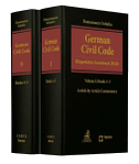 German Civil Code Volume I and II